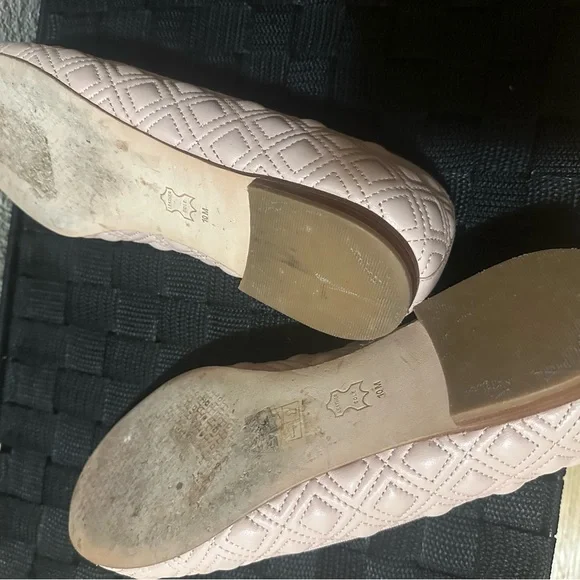 Tory Burch Women's Quilted Ballet Flats - Picture 4 of 4